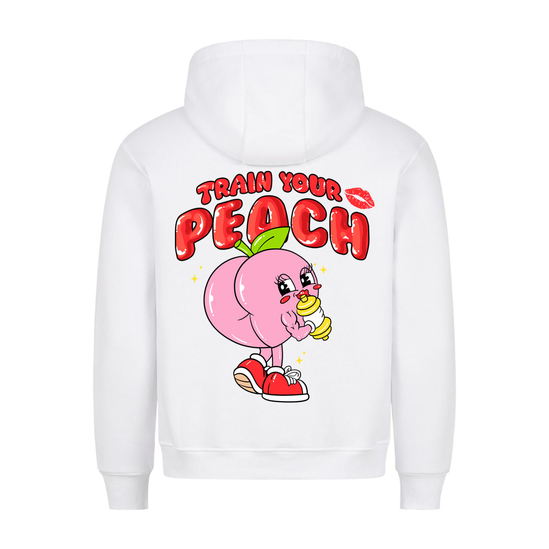 Train your Peach (Backprint) Hoodie