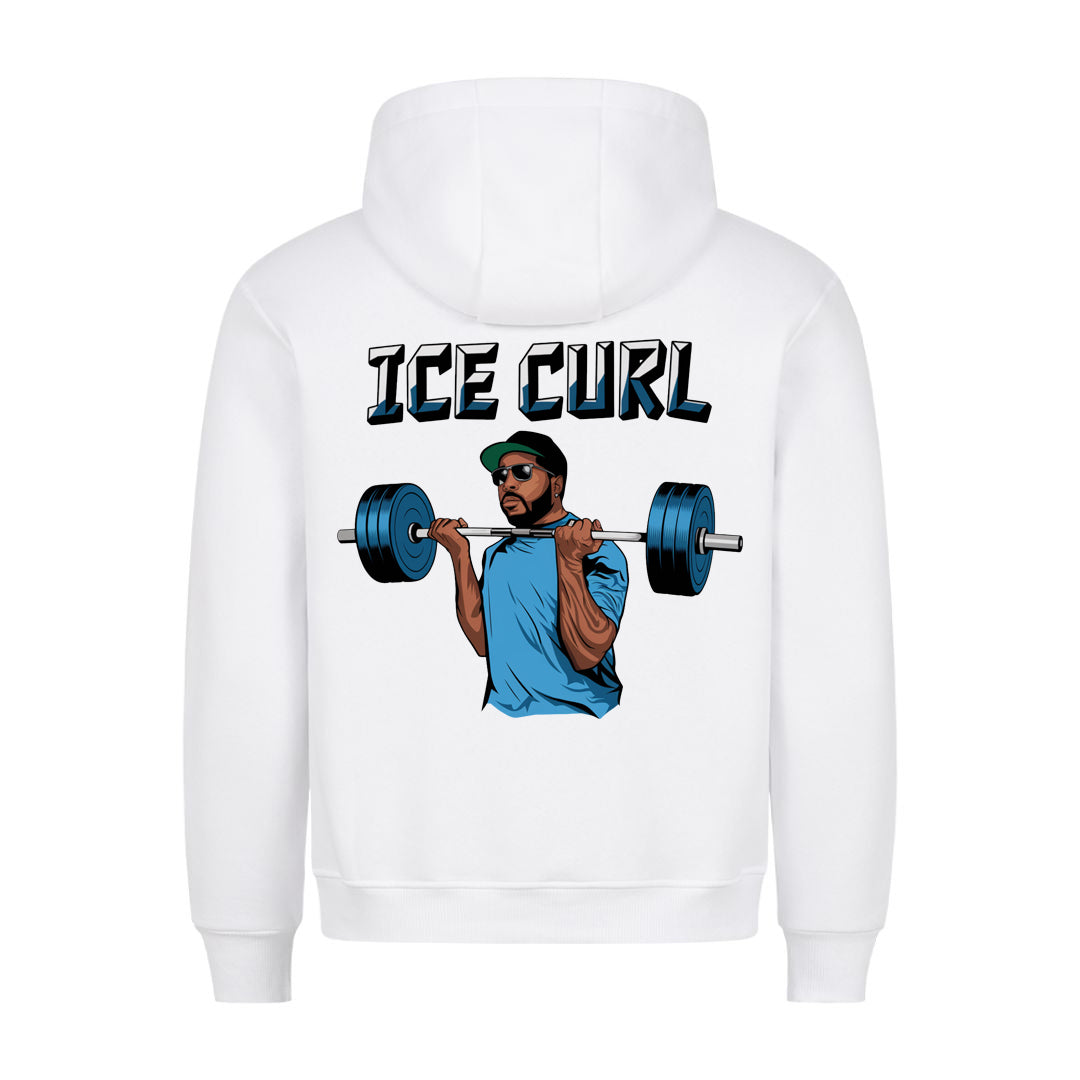 ice curl (Backprint) Hoodie