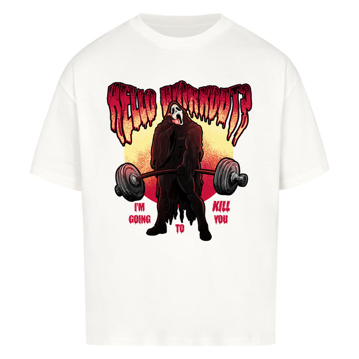 Camisa extragrande Hello Workout