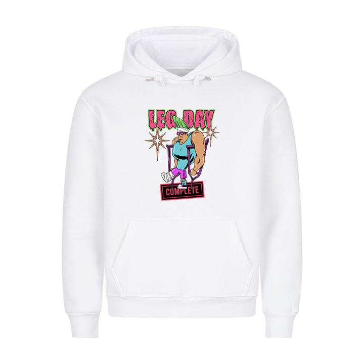 Leg day complete hoodie