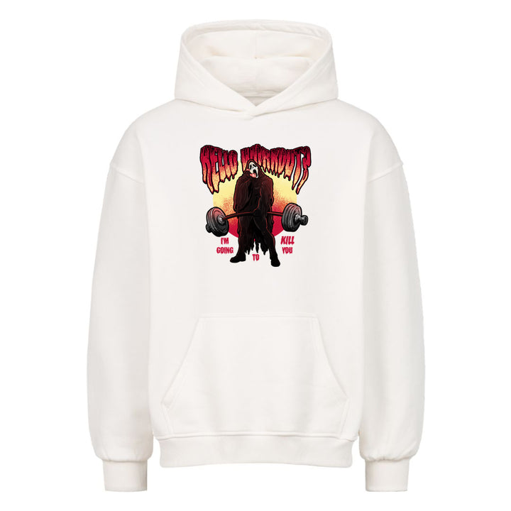 Hello Workout Oversized Hoodie