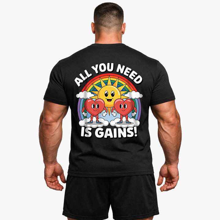 All you need (backprint) shirt