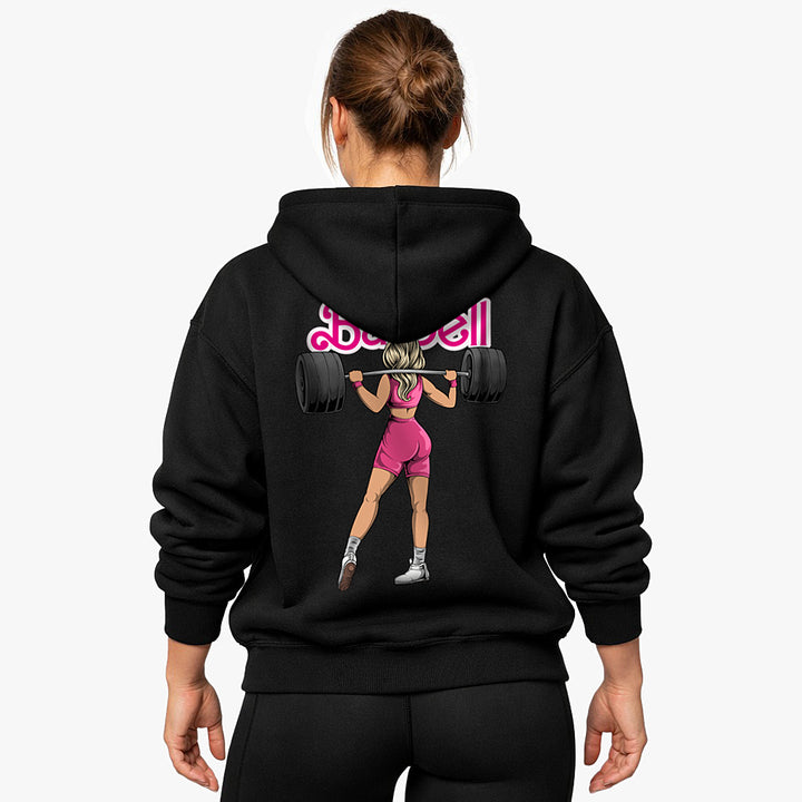 Barbell (Backprint) Oversized Hoodie