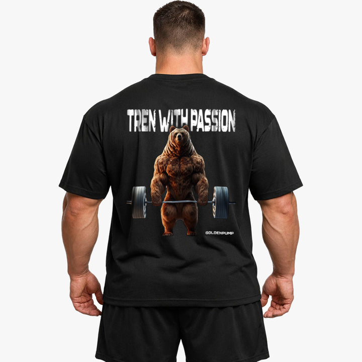 Bear (backprint) Oversized Shirt