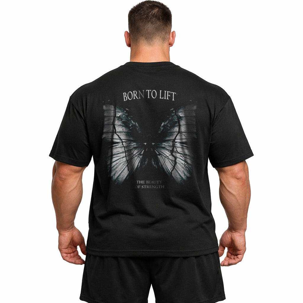 Born to lift (Backprint) Oversize Blast
