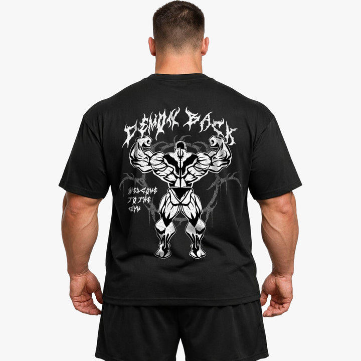 Demon Back (Backprint) Oversized Shirt