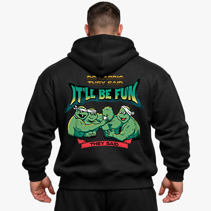 Do Cardio Oversized (Backprint) Hoodie