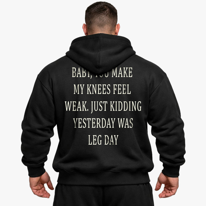 Feel weak Oversized Hoodie