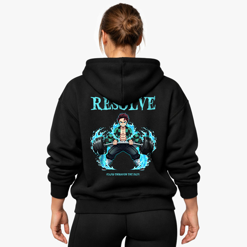 Resolve (Backprint) Oversized Hoodie