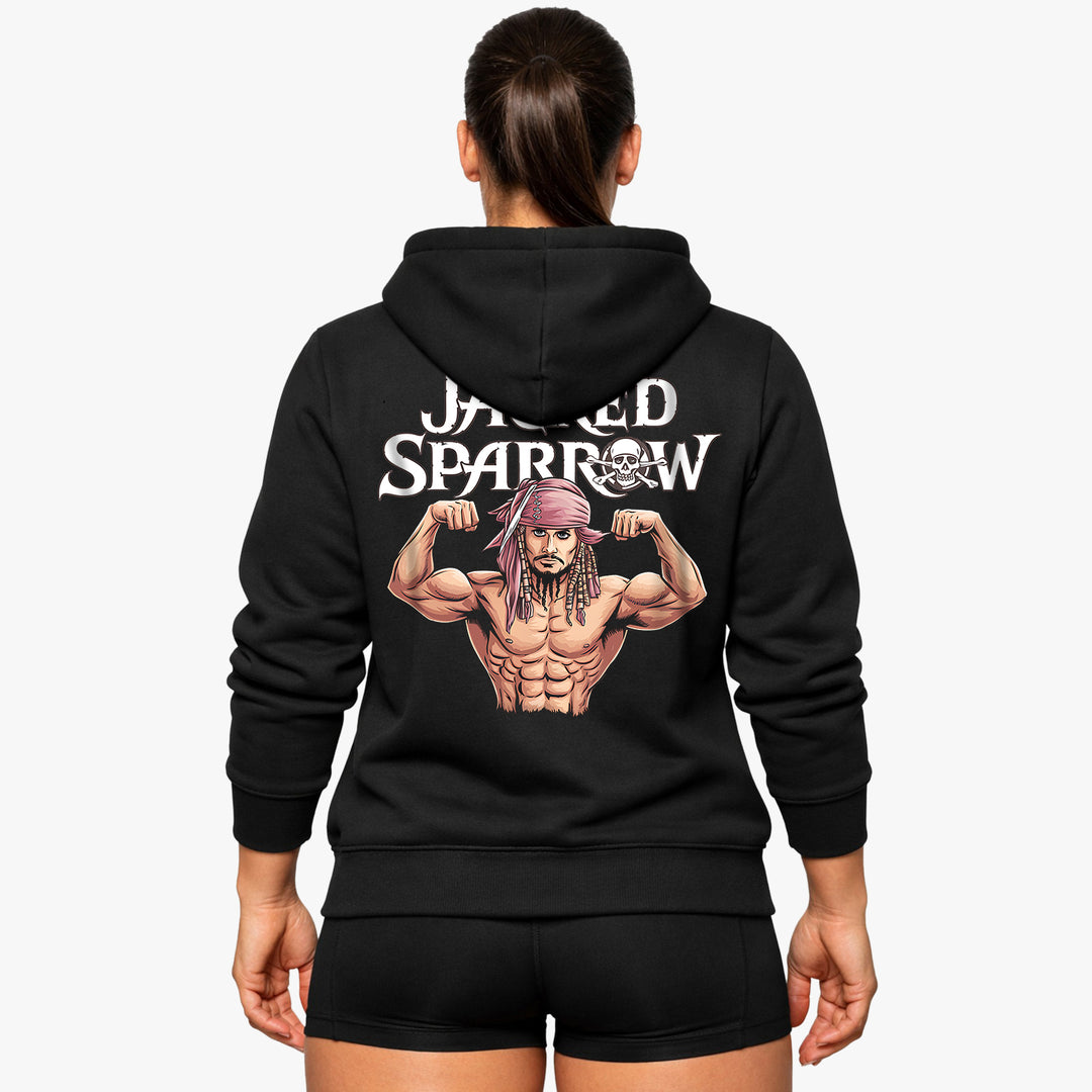 Sudadera con capucha Jacked Sparrow (backprint)