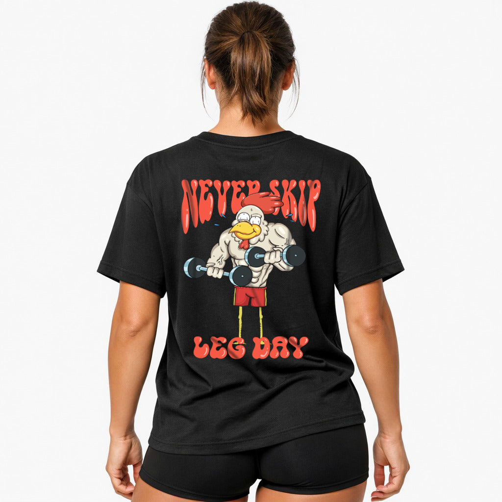 Leg Day (Backprint) Oversized Shirt