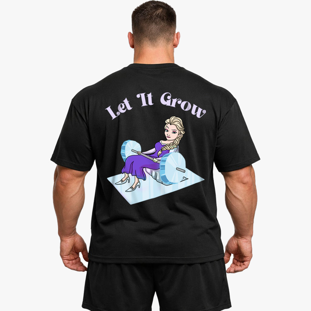 Let it grow (Backprint) Oversized Shirt