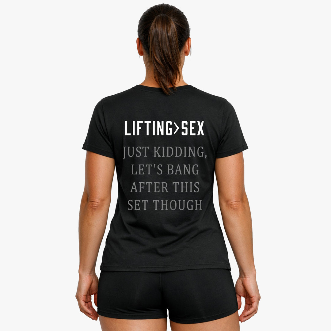 Lifting>Sex (Backprint) Shirt