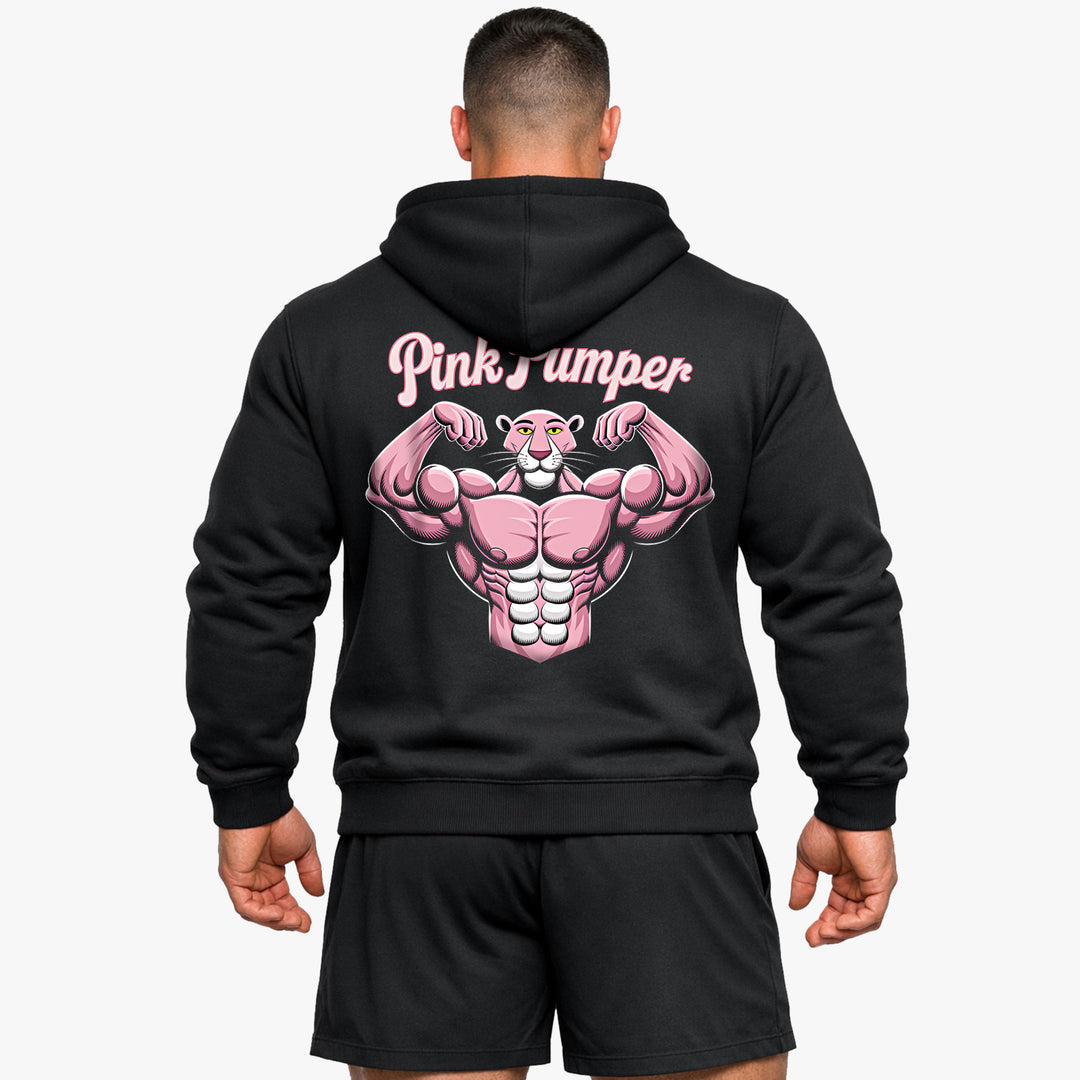 Roze Pumper (rugafdruk) hoodie