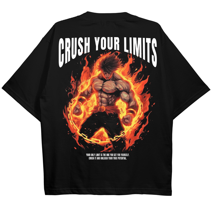 Crush your limits (Backprint) Oversize Blast