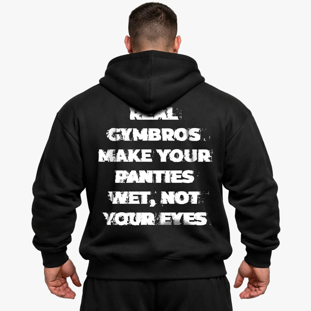 Real Gymbros (Backprint) Oversized Hoodie