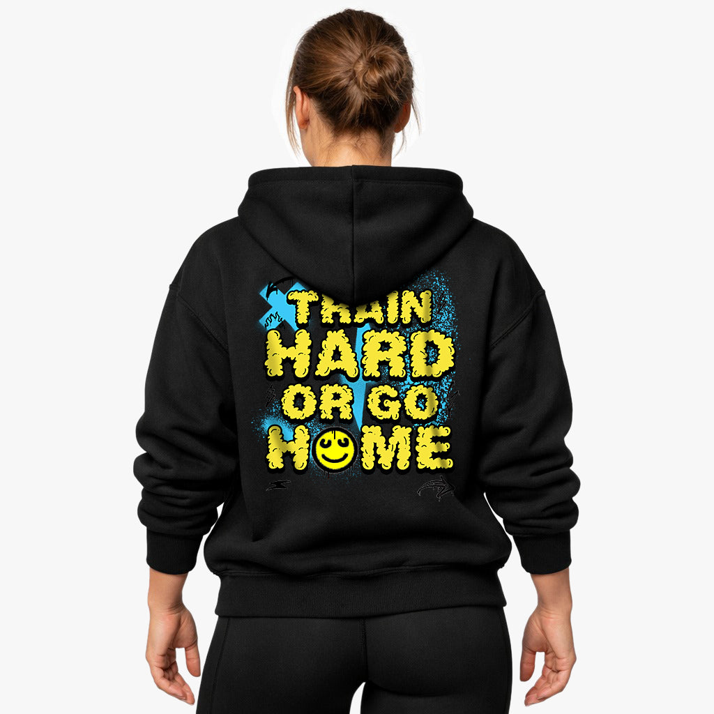 Train hard Oversized (Backprint) Hoodie