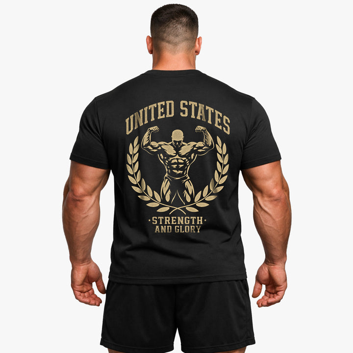 United States (Backprint) T-Shirt