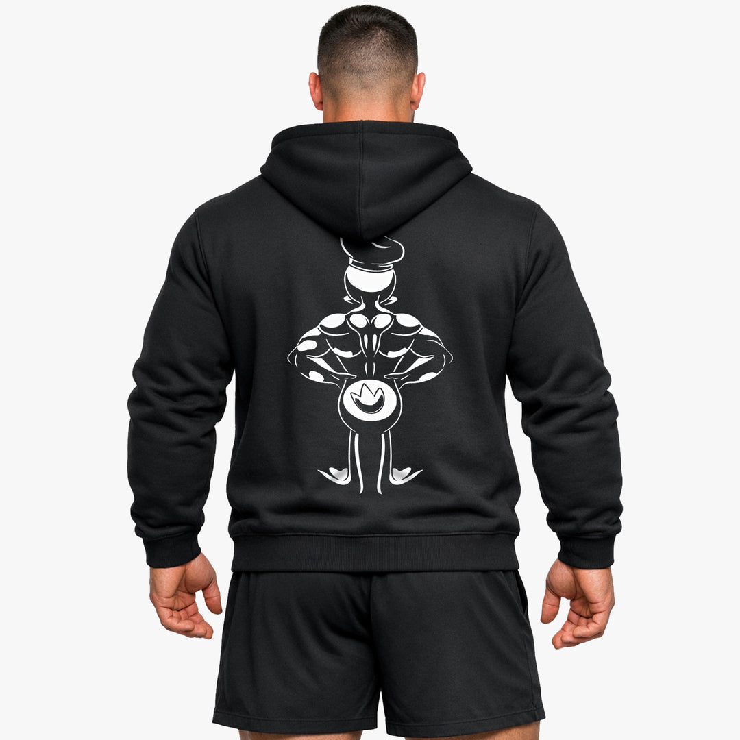 duck latspread (Backprint) Hoodie