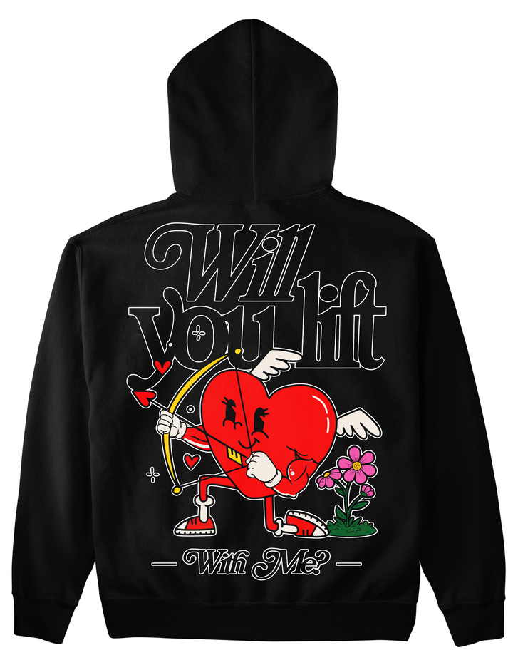 Will you lift with me Hoodie