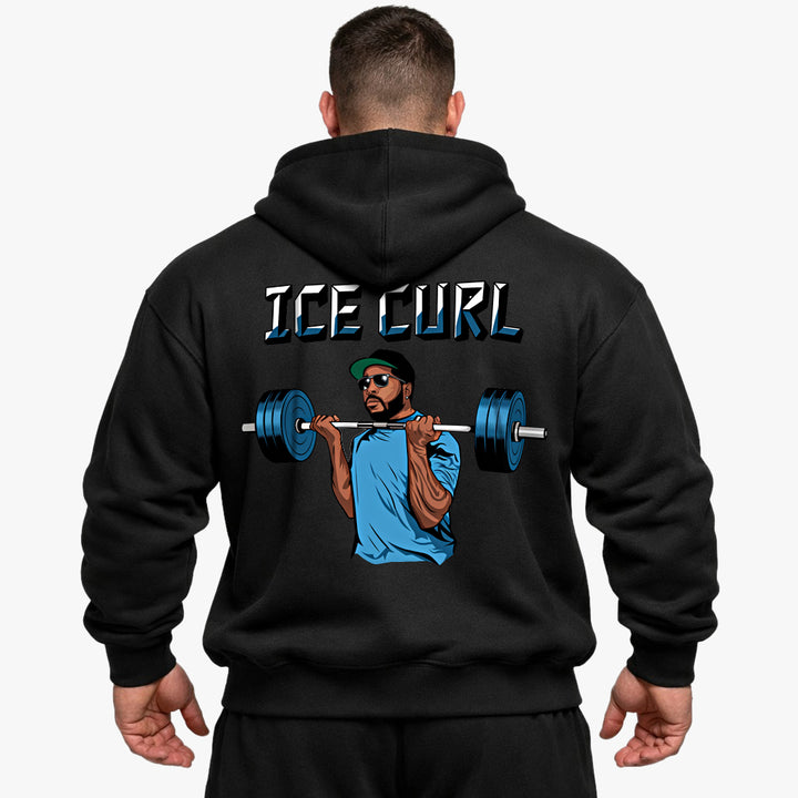 ice curl Oversized (Backprint) Hoodie