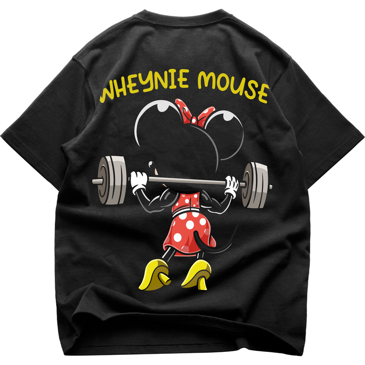 Wheynie mouse(Backprint) Oversized Shirt