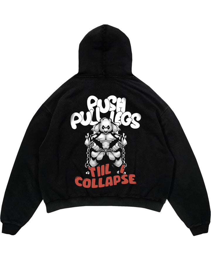 Push,pull,legs Oversized (Backprint) Hoodie