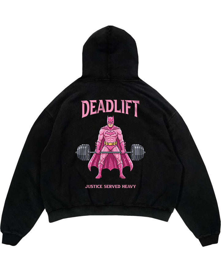 Justice Served Heavy (Backprint) Oversized Hoodie